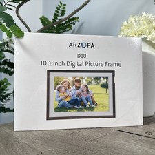 Brown D10 ARZOPA 10.1" WiFi Digital Picture Frame /Touch Screen H1-A3 