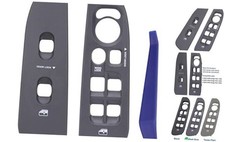 Driver  Passenger Door Window Control Switch Panel Bezel Compatible with 2002