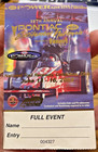 2002 NHRA TICKET STUB 38TH ANNUAL PONTIAC EXCITEMENT NATIONALS COLUMBUS OHIO