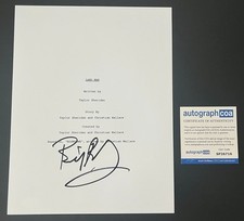 BILLY BOB THORNTON SIGNED AUTOGRAPH LANDMAN PILOT SCRIPT w/PROOF & ACOA COA