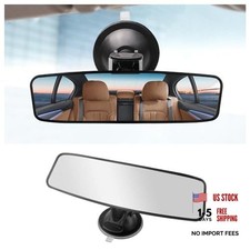 Suction Cup Rear View Mirror for Car,HD Wide Angle Car Mirror with Anti White