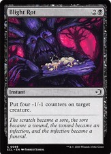 Blight Rot 89 Lorwyn Eclipsed Magic the Gathering