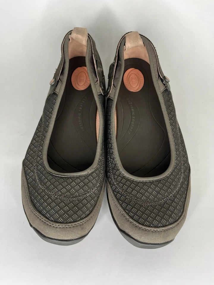 Zapatos planos de ballet Teva para mujer talla US 40 US 9 marrón sintético sin cordones Foto 4 de 4