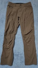 Kuhl Pants Mens 30x32 Konfidant Air Pants Cargo Pocket Brown Climbing Hiking EUC