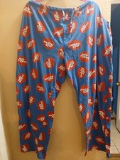 Dr Pepper Bows Cozy Pajama PJ pants Adult Size XL NEW