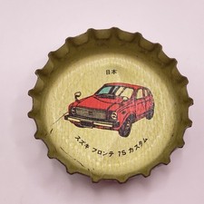 Suzuki Fronte 7S Custom car Crown Cap Coca-Cola Japan Vintage Bottle Cap D1