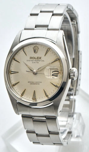 Rolex Oyster Perpetual Date ‘1959’ Ref 6534 Gents Vintage Watch 34mm, Serviced