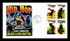 US COVER HIP HOP FIRST DAY ISSUE SETENANT PANDA CACHET