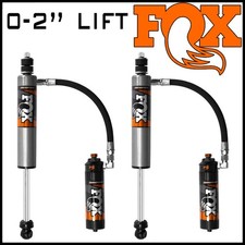 Fox 2.5 Adjustable Front Shocks Pair Fit 2014-2024 Ram 2500 3500 4wd 0-2 Lift