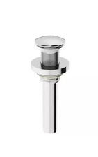 Vigo Vessel Bathroom Sink Pop-Up Drain and Mounting Ring in Brushed Nickel