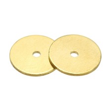 1/3" 120 Pcs Brass Spacer Disc Beads for DIY Jewelry Craft Making