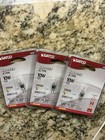 Lot Of 3 Satco S3459 10T3/CL Bi Pin Mini Bulbs 12v 10w JC Type G4 — photo 1