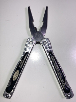 SHEFFIELD 1200E STAINLESS STEEL FOLDING MULTI 9 TOOLS   TOOL PLIER KNIFE SCREW
