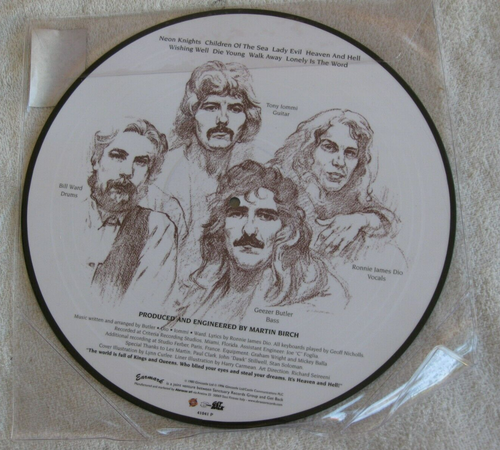 Black Sabbath Heaven And Hell - Picture Disc 2006 Vinyl LP - Dio - Picture 6 of 8