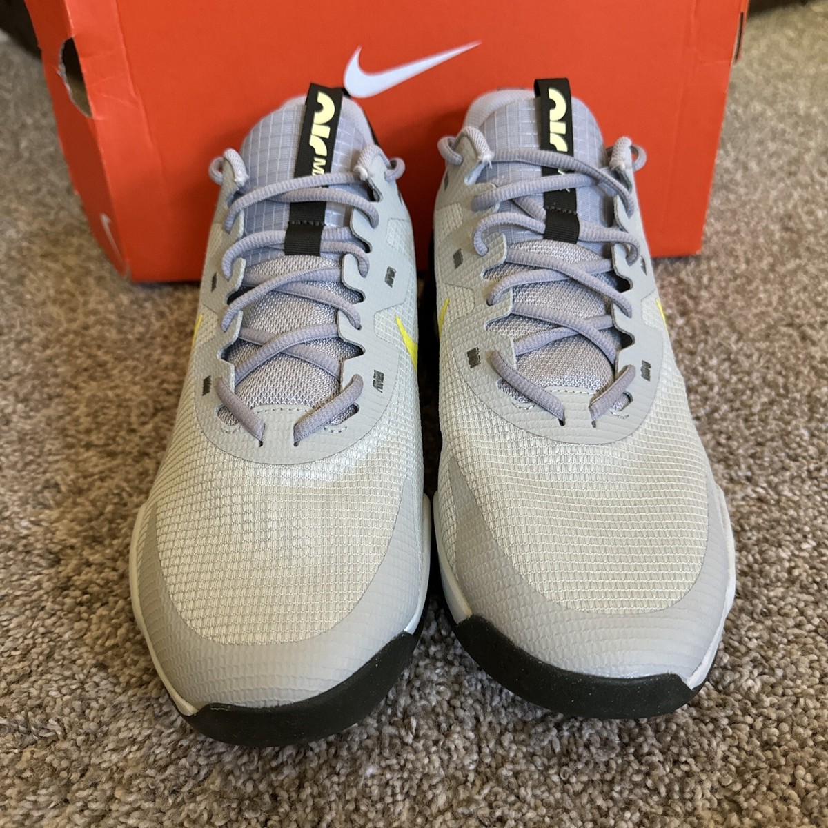 Nike Air Max Alpha Trainer 5 Shoes Light Silver Sequoia Mens