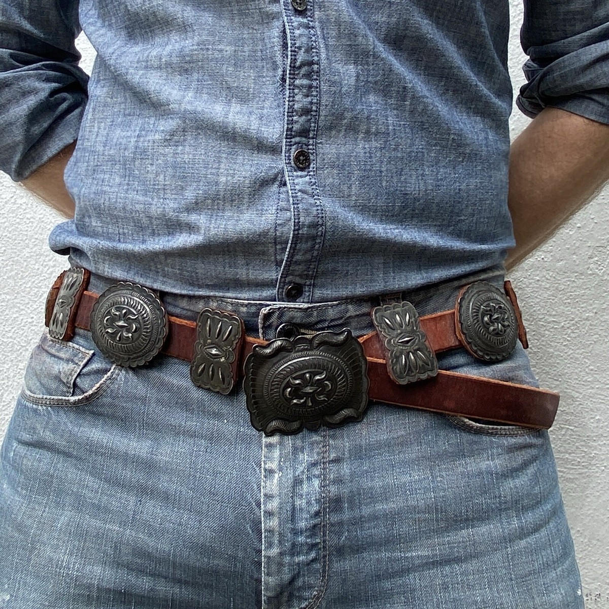 小物 Vintage Native l Leather Belt XZQTIVE Women Men Genuine Leather Belt Vintage Ladies