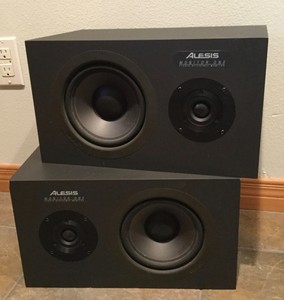 using one studio monitor