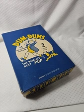 Vintage Dum-Dums Retail Box  11 Delicious Flavors 2 Cents Each