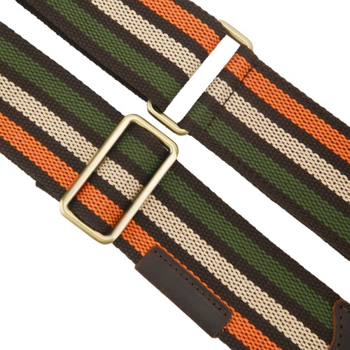 Eslinga de cuero y algodón suave para rifle, correas para el hombro de escopeta de 2 pulgadas de ancho - Imagen 14 de 46