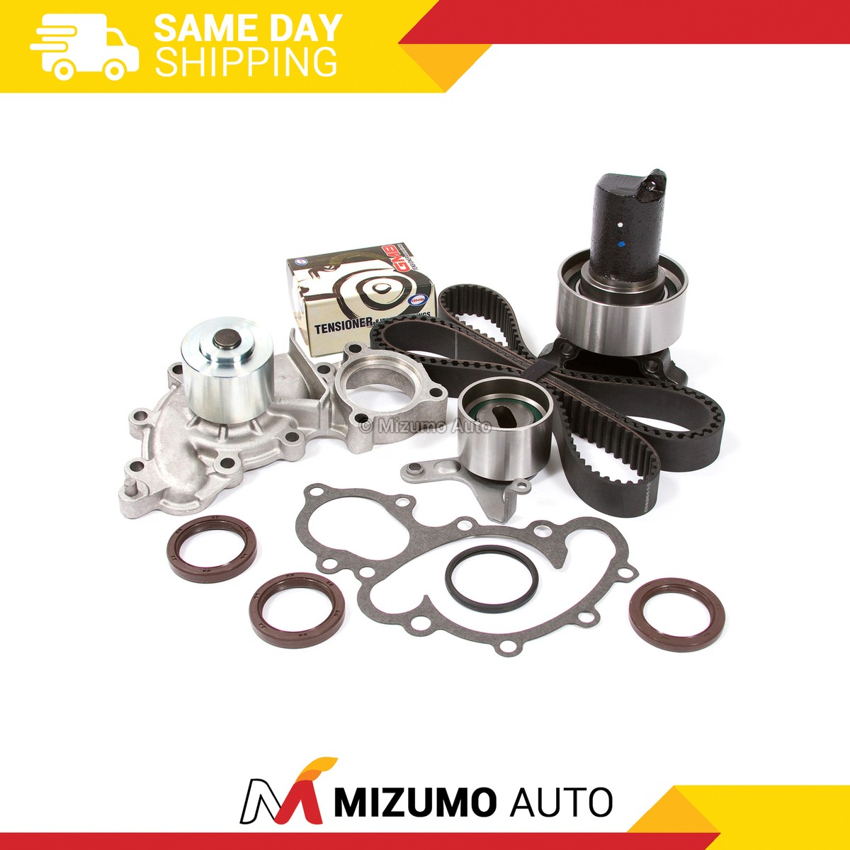 Timing Belt Kit Water Pump w/o Pipe Fit 89-92 Toyota Pickup