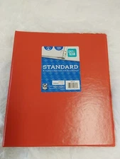 Pen + Gear Red Standard 1" 3-Ring Binder W/Pockets, 175 Sheet Capacity BRAND NEW