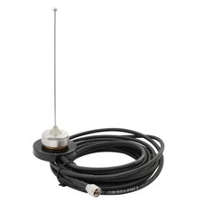 NMO Mount Magnetic Base Mini UHF Plug With Slim Long Antenna for Mobile Radio
