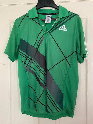 2010 Adidas Australian Open Tennis Shirt (Fernando Verdasco) USED