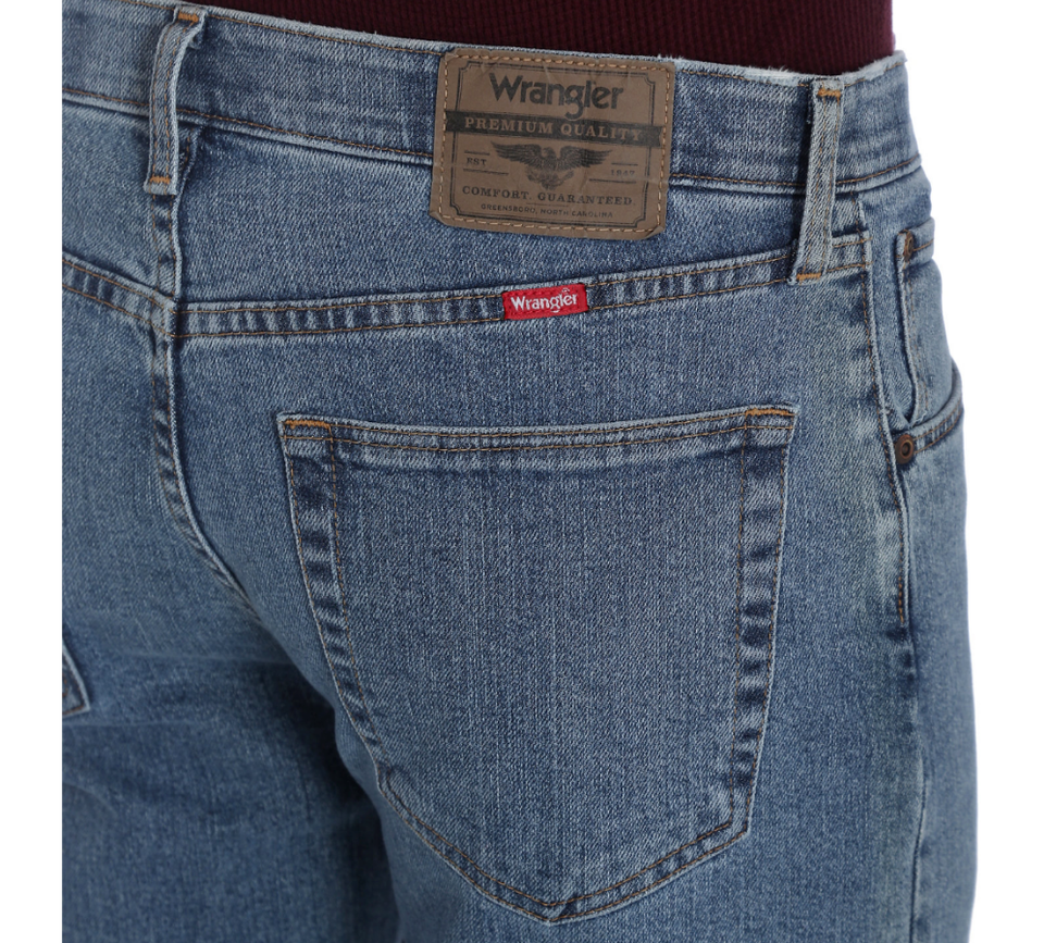 Wrangler Regular Fit Comfort Flex Waistband Jeans Performance Series ...