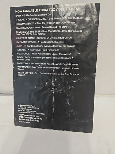 M*A*S*H* Mash Atari 2600 Cartridge with Manual 20th Century Fox - Picture 8 of 10