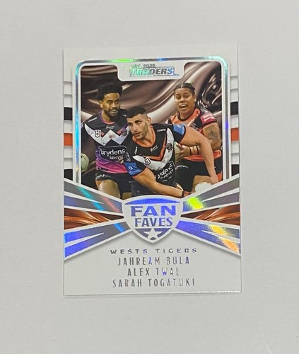 2025 NRL Traders Titanium Fan Favorites Team Singles - Picture 16 of 16