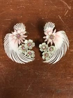 Vintage Coro Clip On Earrings collectable jewelry costume