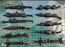 YFTG 1/12 Soldier PVC Tactical Belt Model 6'' Action Figures