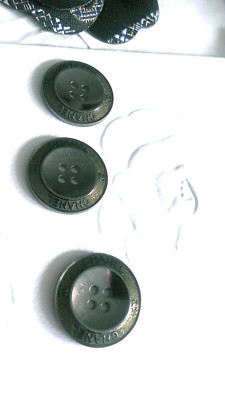 Chanel Button,  4- Hole Flat  25 mm metal( ONE) France