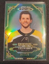 2020-21 Upper Deck Stature Green #/175 Callum Booth
