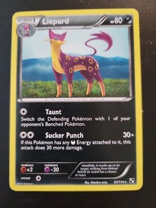 Pokemon Card 2011 Black & White - Liepard 67/114
