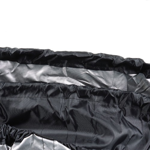 12ft 14ft 16ft 18ft Boat Cover For Jon Boat L Beam Width Up To 75inch 210D Black - Picture 15 of 19