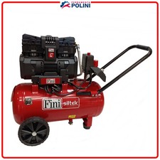 FINI SILTEK TB 24 COMPRESSORE ARIA SILENZIATO 24 LITRI 8BAR 1,5HP 59dB