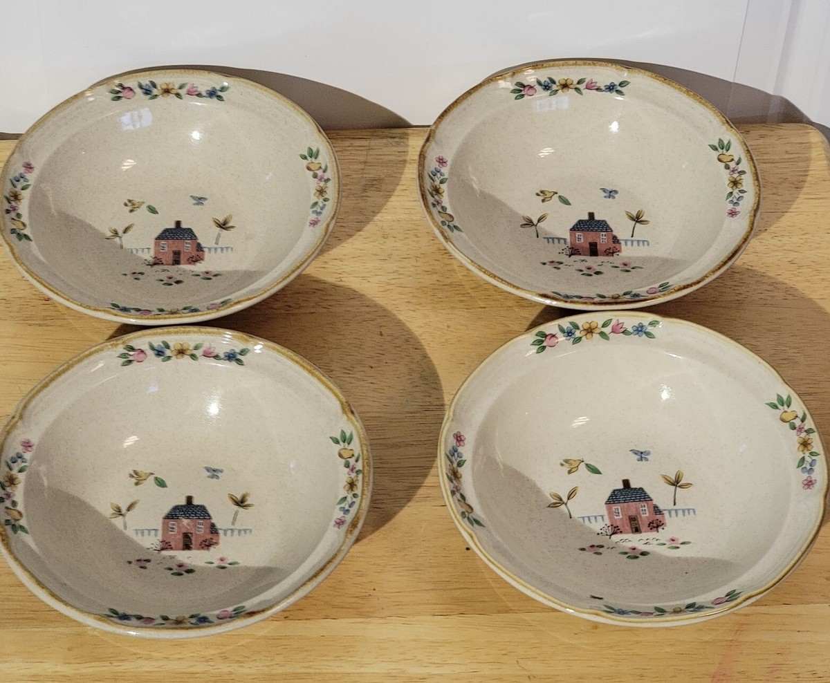 VTG International HEARTLAND #7774 Cereal Soup Salad Bowls 6.75