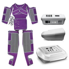 Air Compression Pressotherapy Airbags Infrared Heated Body Massage Machine Set