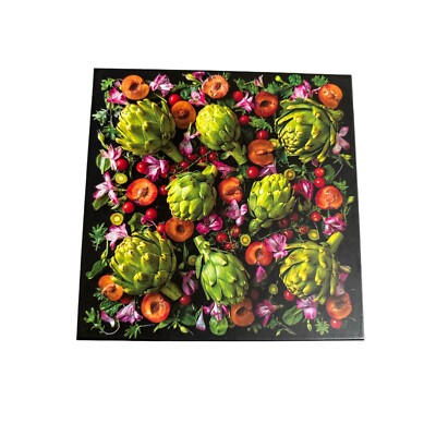 Galison Artichoke and Floral Collage 500 Piece Jigsaw Puzzle 20x20
