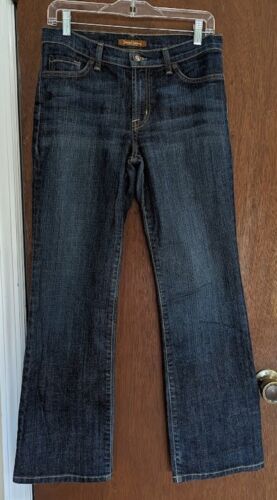 David Kahn Jeans Size 8P Bootcut Dark Wash Cut 1439, Style 3520P, Good Condition