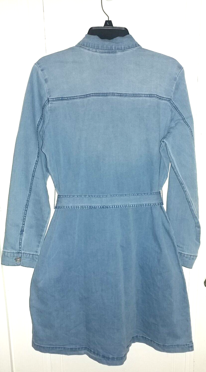 white christmas dresses Denim Doll Front Zipper Mini Dress – Southern Alternative