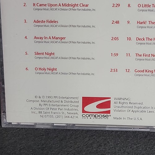 THE COMPOSE ORCHESTRA - O Holy Night: Organ, Bells & Chimes - CD - NEW - Picture 8 of 14