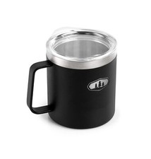GSI Outdoors 63255 Glacier Stainless Steel 15 Oz Camp Cup Black