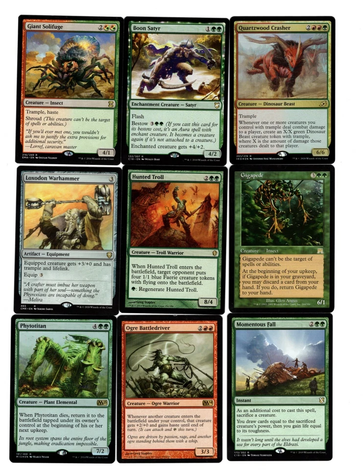 Godzilla King of the Monsters-100 Card EDH/Commander Deck-MTG-Mythics-Rares-RTP - Image 2 of 4