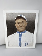 Honus Wagner Original Jim Bliss Baseball Hand Drawn Art Sketch
