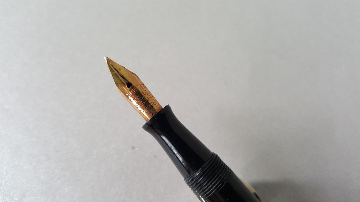 Vintage Waterman 452 Fillgree Sterling Silver Fountain Pen