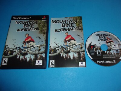 Mountain Bike Adrenaline Playstation 2 PS2 Video Game Complete