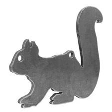 TSG-GGSQUIR AR500 11" x 9.5" Squirrel Steel Shooting Target Gong Laser Cut