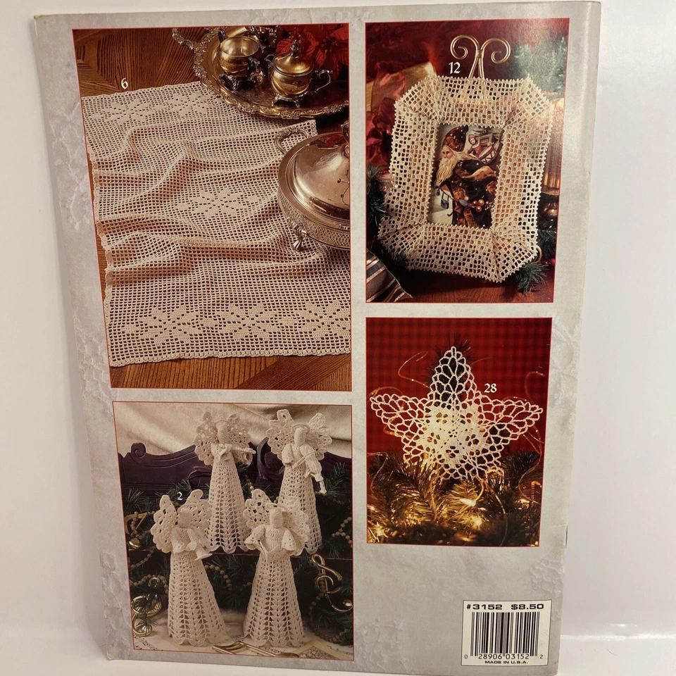 Leisure Arts Thread Crochet Patterns Book  Tis  The Season- 38 Christmas Designs - Image 2 of 4